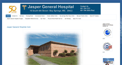 Desktop Screenshot of jaspergeneralhospital.com