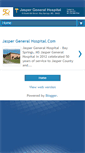 Mobile Screenshot of jaspergeneralhospital.com